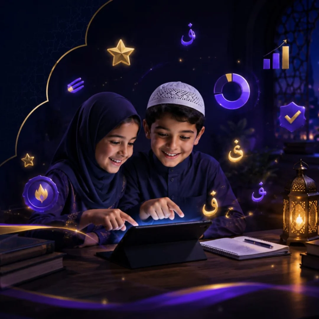 طفل يتعلم القرآن