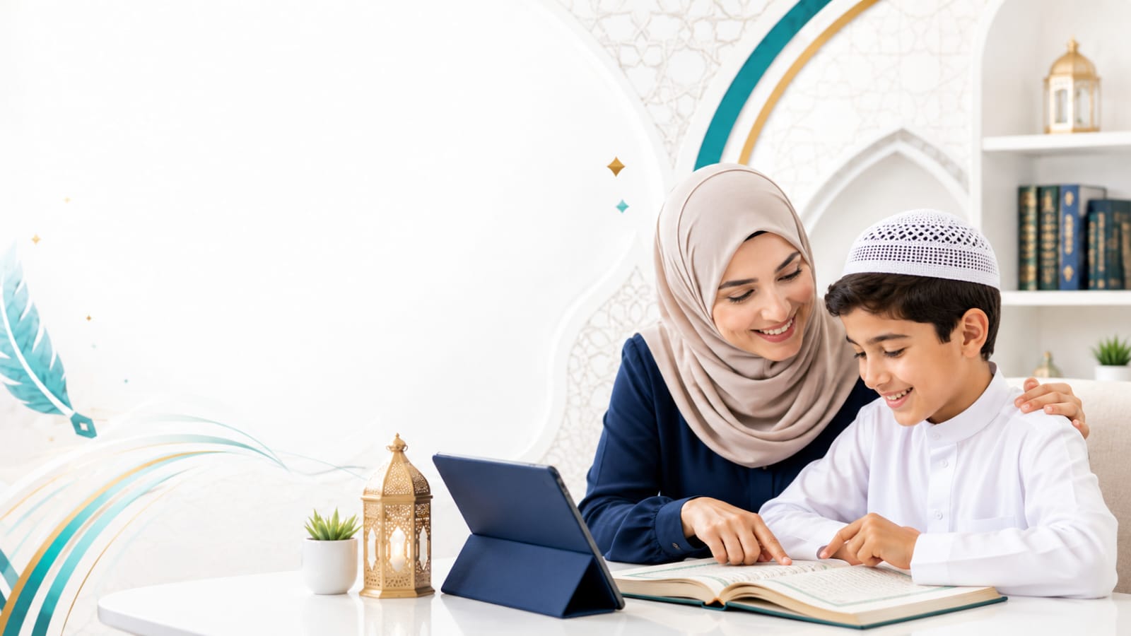 ولي الأمر يتابع تقدم طفله
